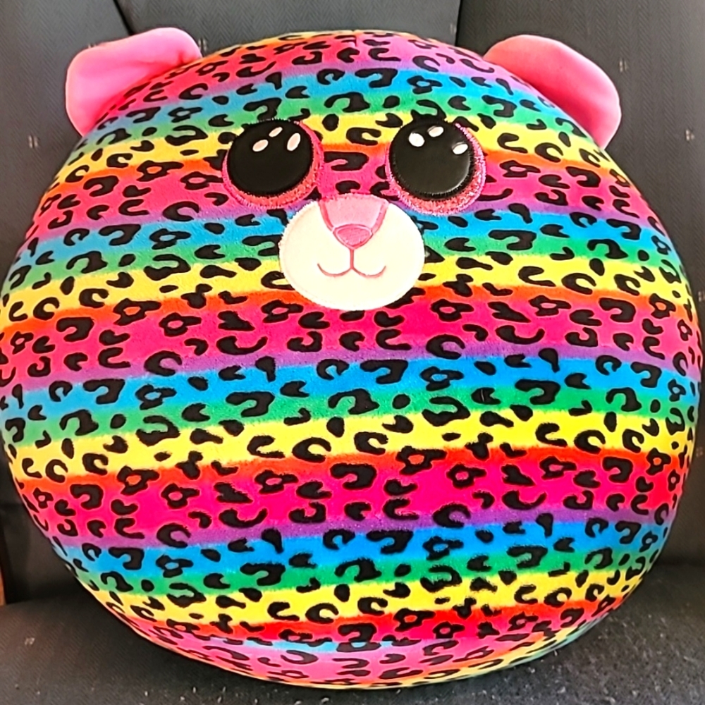 Ty Dotty cat Squish pillow
